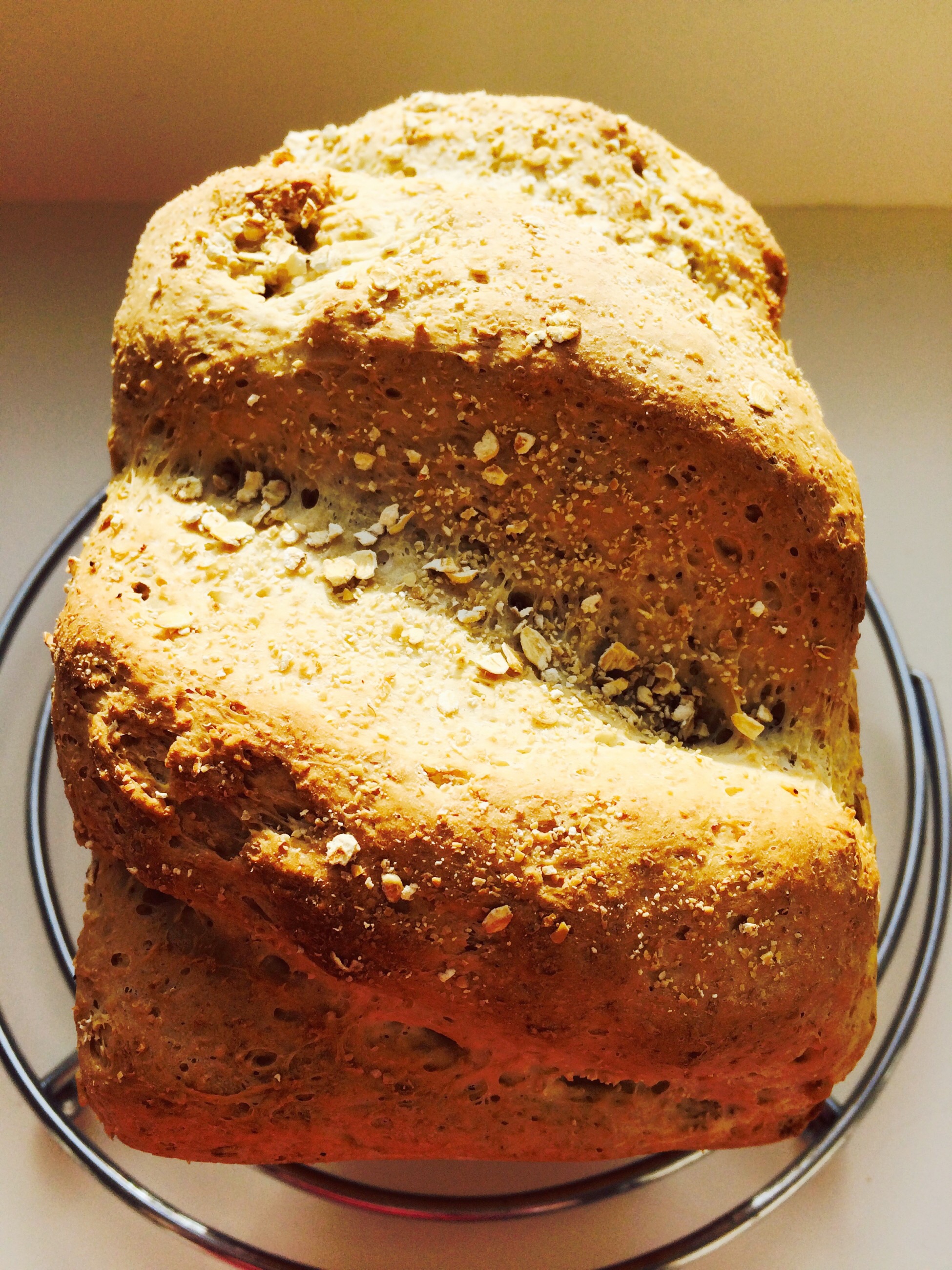 Oat Bran White Bread Feasting Is Fun