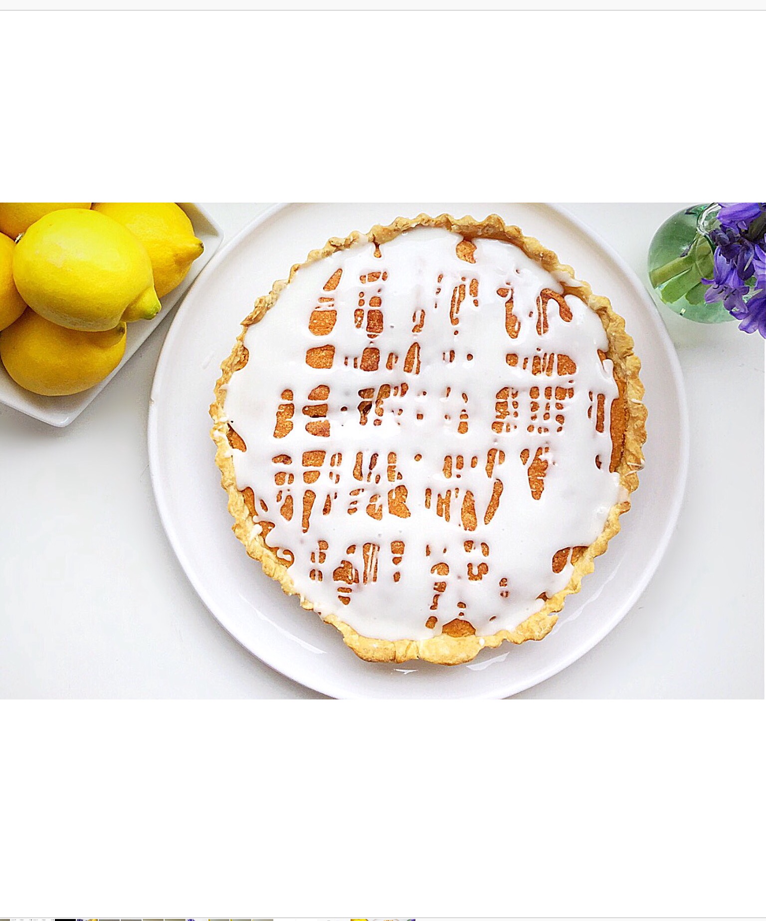 Lemon Curd Sponge Tart Feasting Is Fun