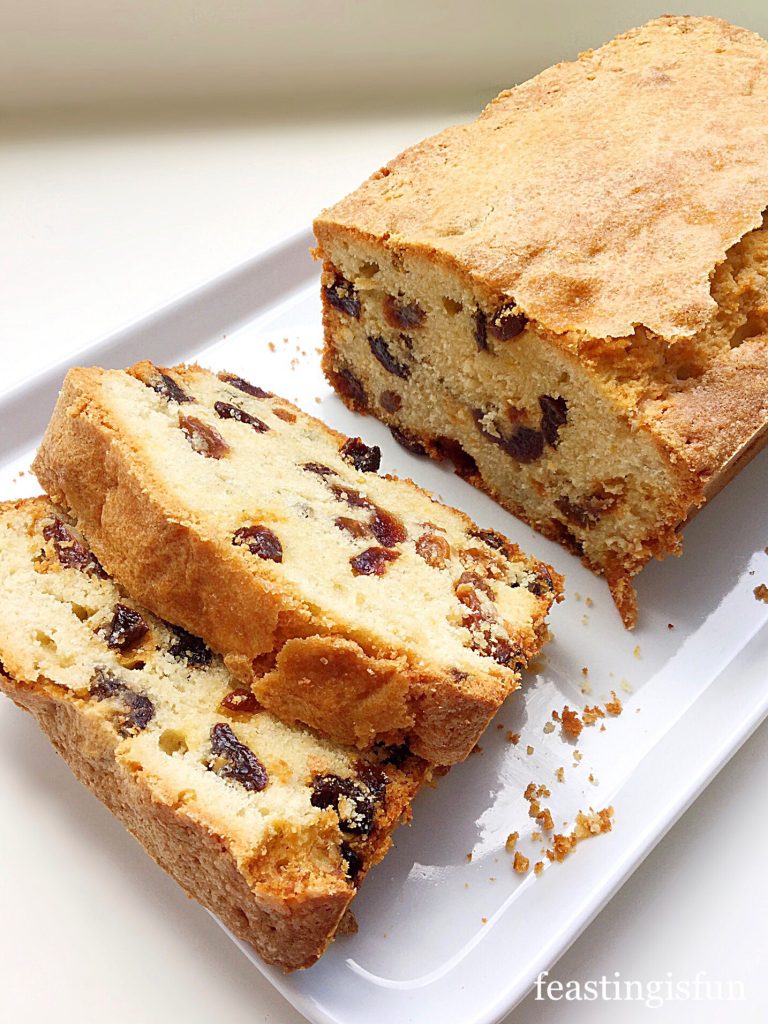 Mixed Fruit Loaf Cake - Feasting Is Fun