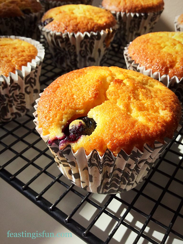 FF Blueberry And Lemon Muffins 