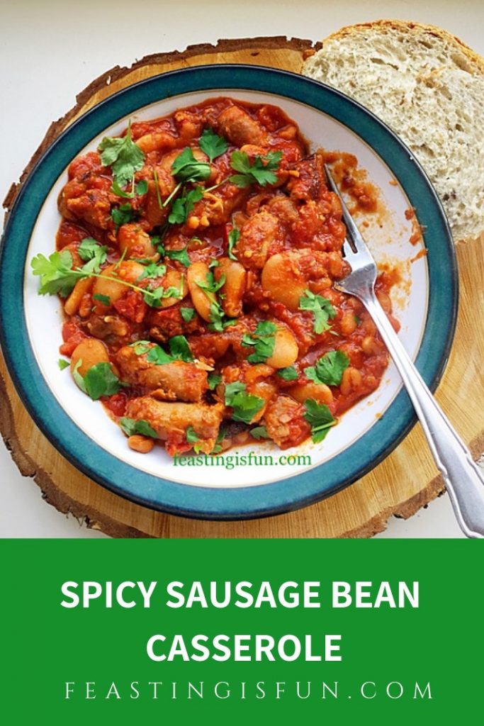 FF Spicy Sausage Bean Casserole 