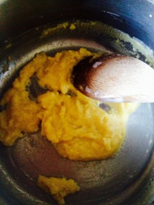 Cook the flour and butter together for a couple of minutes to get rid of the 'raw flour' taste.