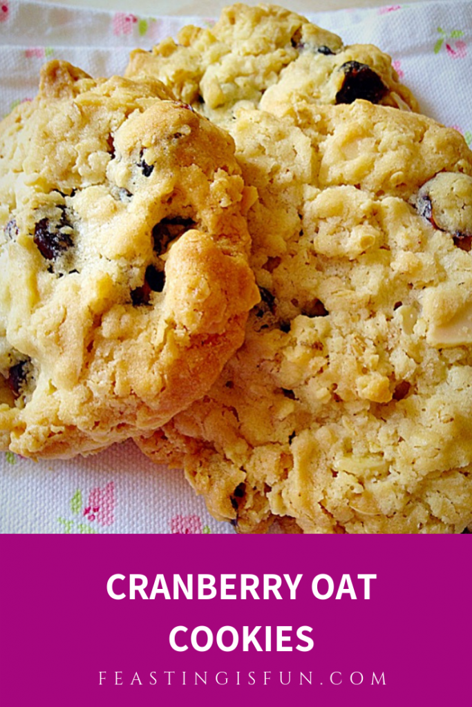 FF Cranberry Oat Cookies 