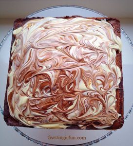 FF Nutella Hazelnut Covered Chocolate Marble Cake 