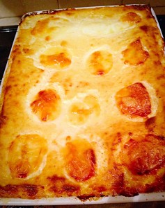Delicious, cheese sauce topped, chicken lasagne - delish!
