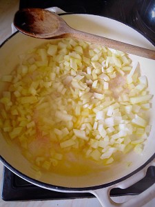 Sauté the onions until......