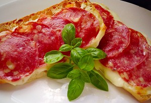 Perfect Panini Pizza - totally scrummy!