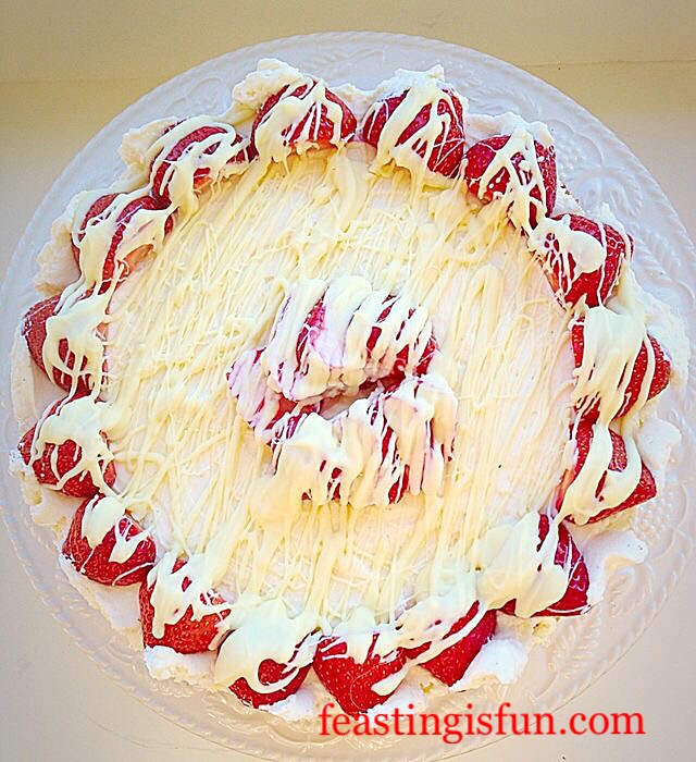 FF White Chocolate Strawberry Cheesecake 