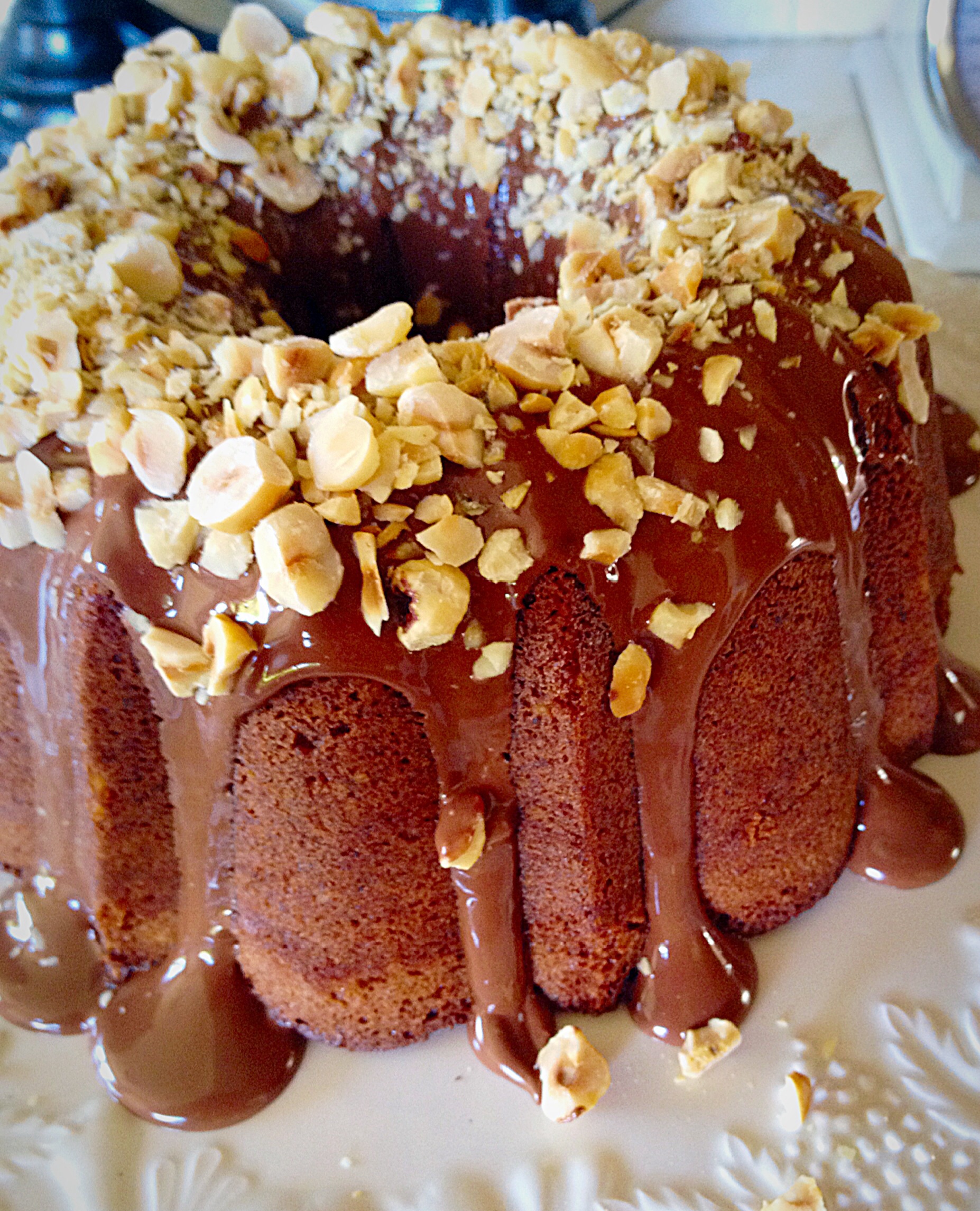 Chocolate Hazelnut Bundt Cake Feasting Is Fun