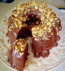 Chocolate Hazelnut Bundt Cake - delicious!