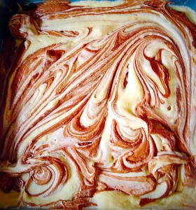 Perfectly swirled - Malted Marbled Chocolate Cake!