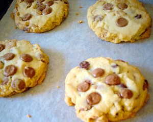 Cheer Up Chocolate Chip Cookies.
