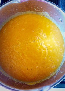Carrot Soup have a final taste and adjust the seasoning if necessary.