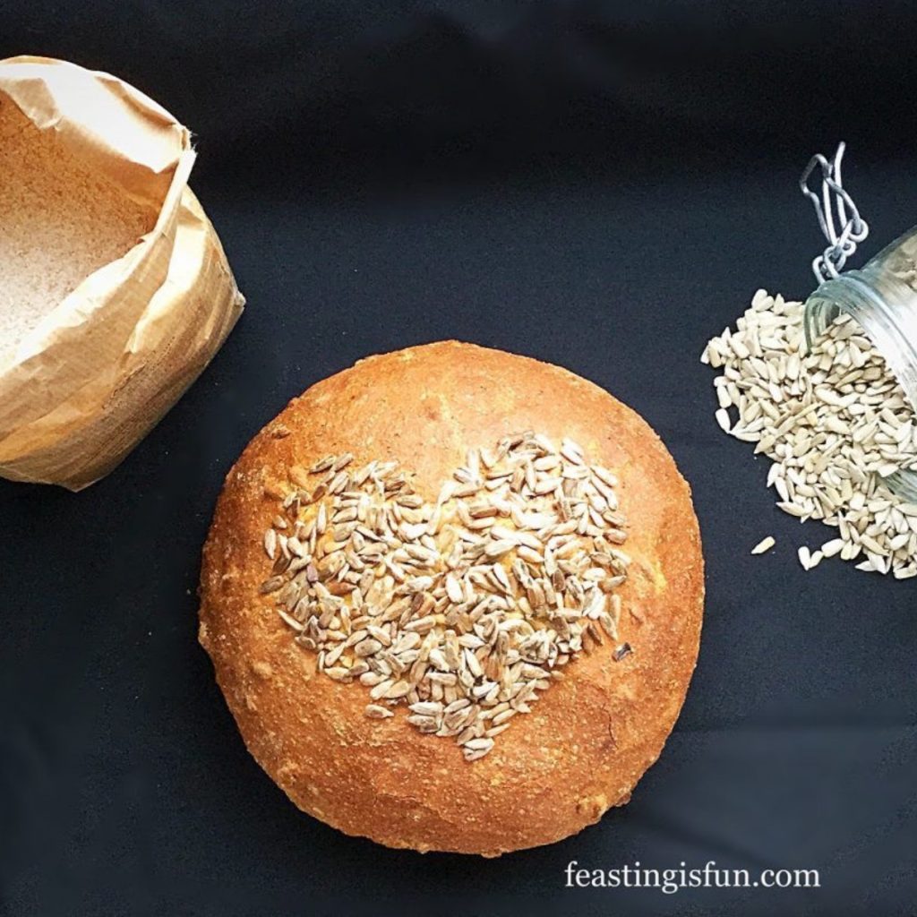 Oat Bran White Bread Feasting Is Fun