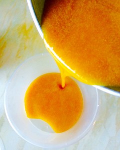 Crazy Caramel Carrot Cake- decant the sauce, equally, into 2 heat proof containers and set aside to cool.