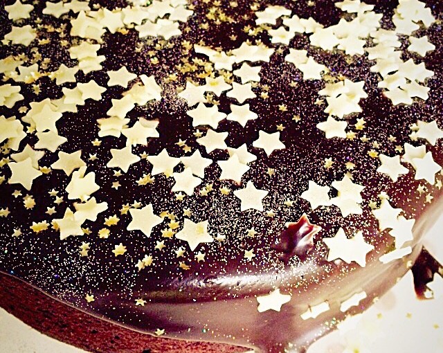 Chocolate Sparkle Cake