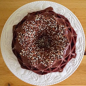 NW Chocolate Fudge Bundt Cake