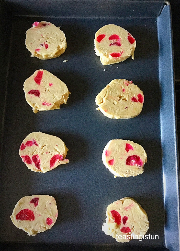 Cherry Bakewell Cookies 