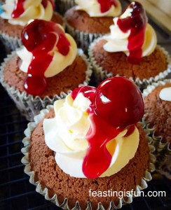 RR Black Forest Cupcakes 