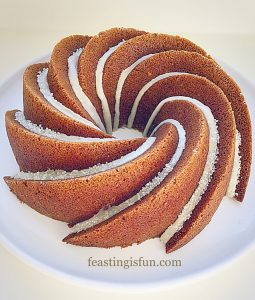 FF Maple Syrup Iced Coffee Bundt Cake