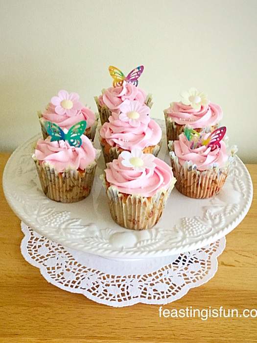 FF Springtime Vanilla Cupcakes