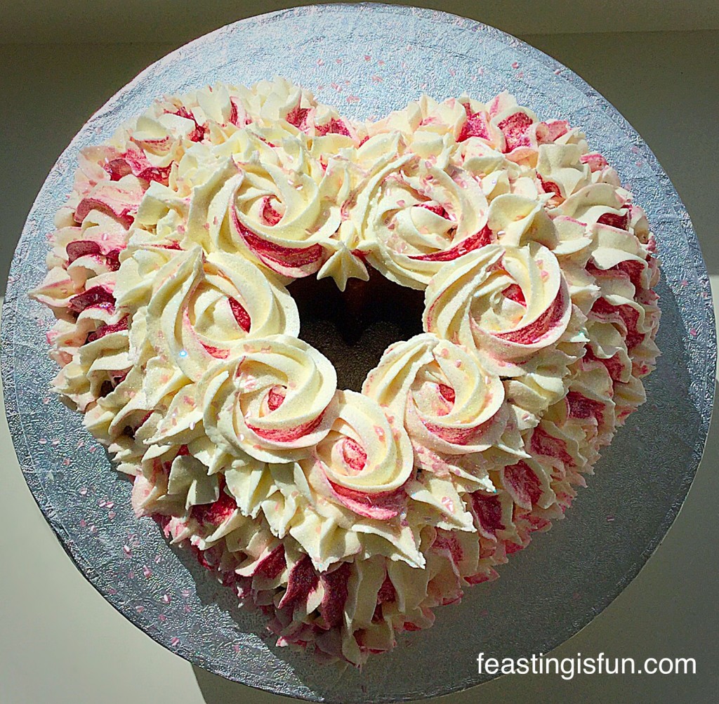 MT Heart Engagement Bundt Cake
