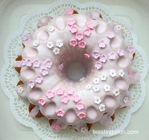 Florrie's Flower Vanilla Bundt Cake