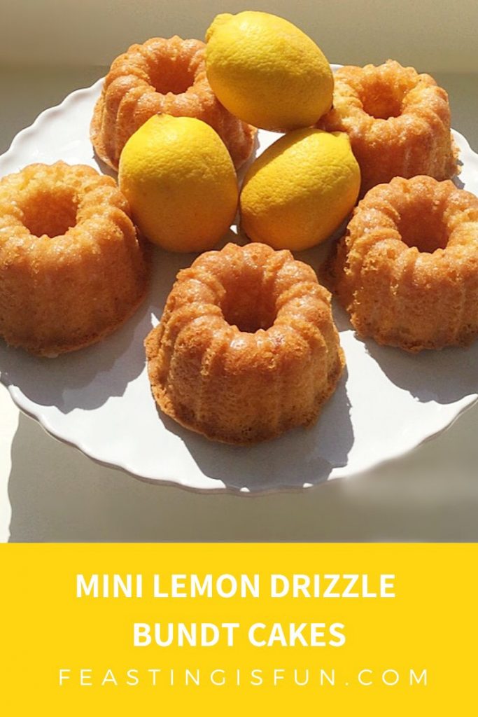 FF Mini Lemon Drizzle Bundt Cakes