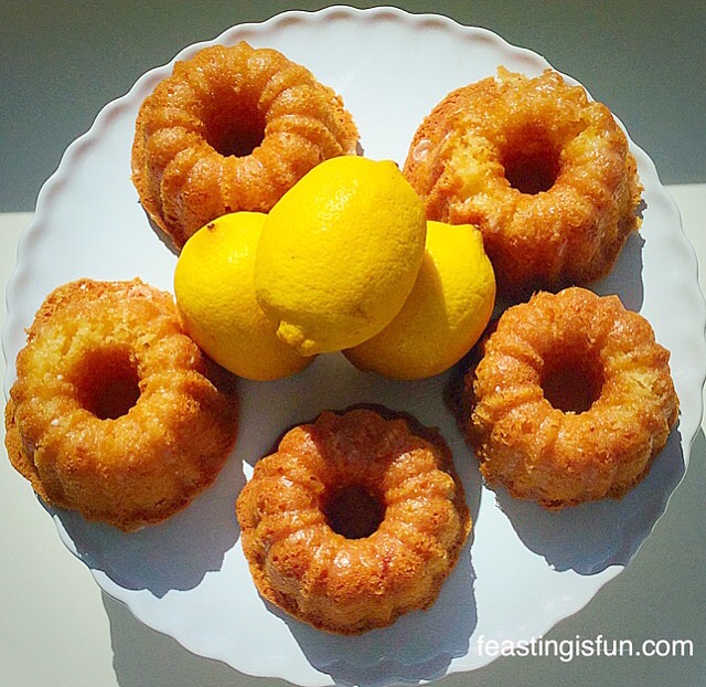 FF Mini Lemon Drizzle Bundt Cakes