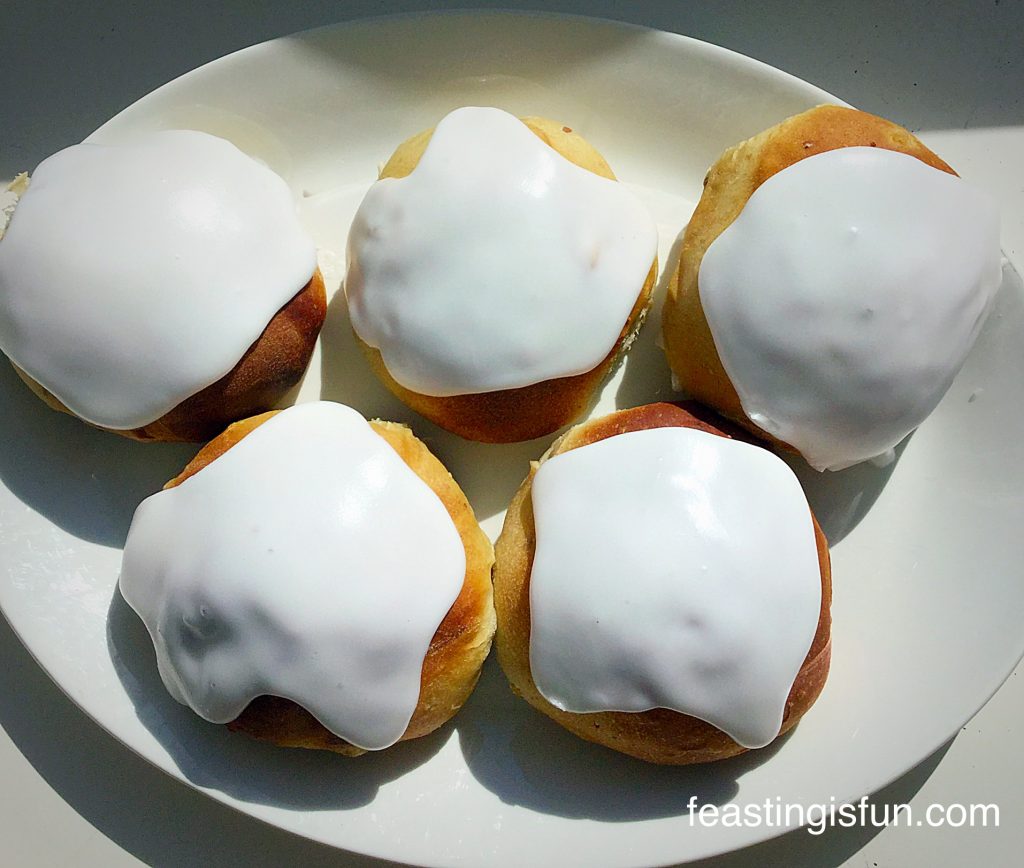 FF Date Ginger Iced Buns