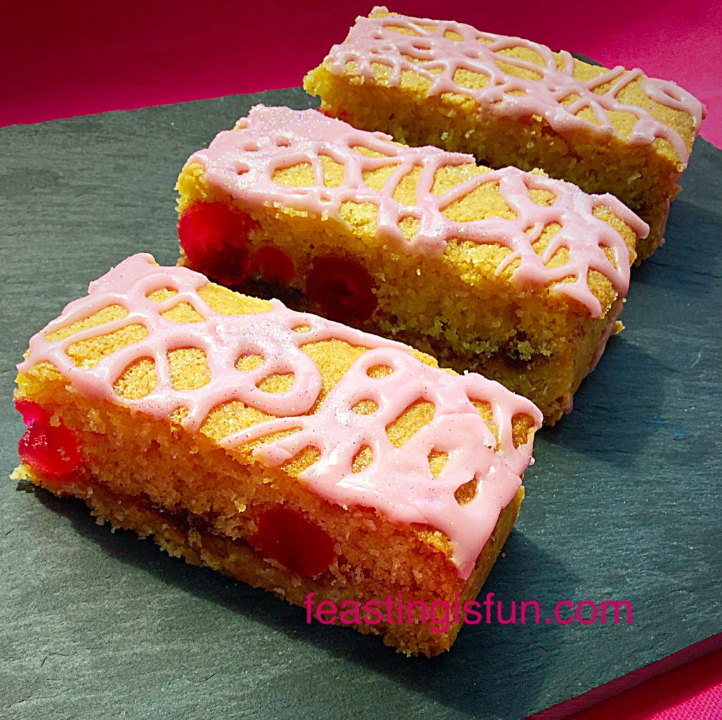 FF Double Cherry Drizzle Oat Bars 