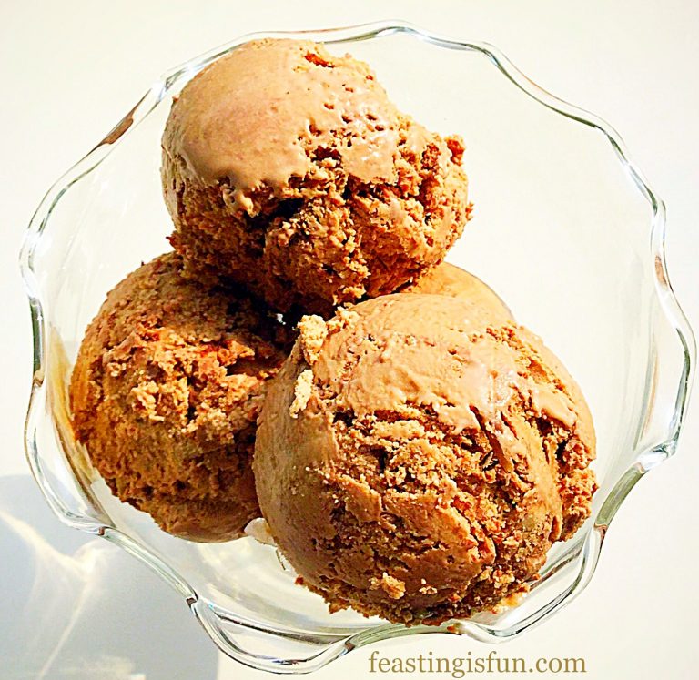 Chocolate Orange Ice Cream - Feasting Is Fun