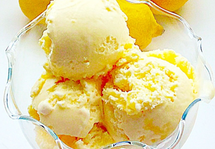 Lemon Ripple Ice Cream