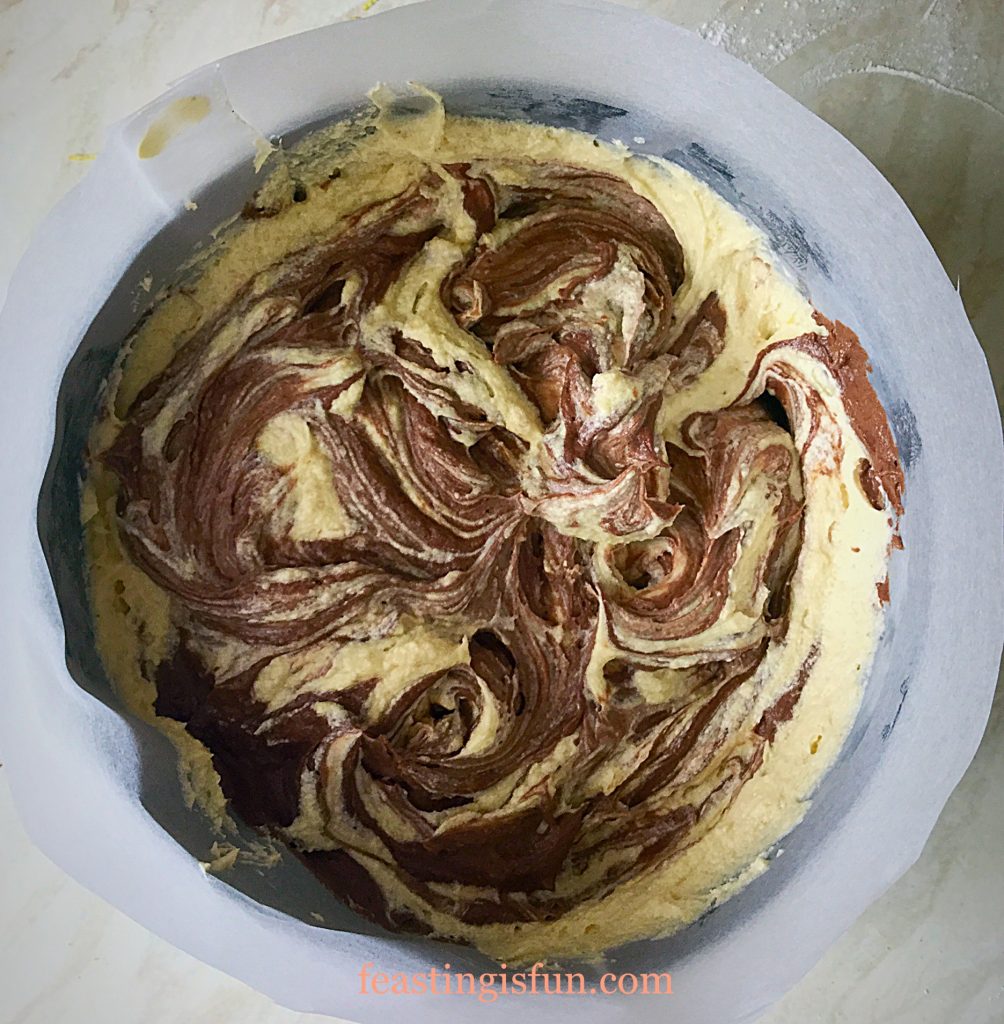 FF Chocolate Lemon Marble Cake