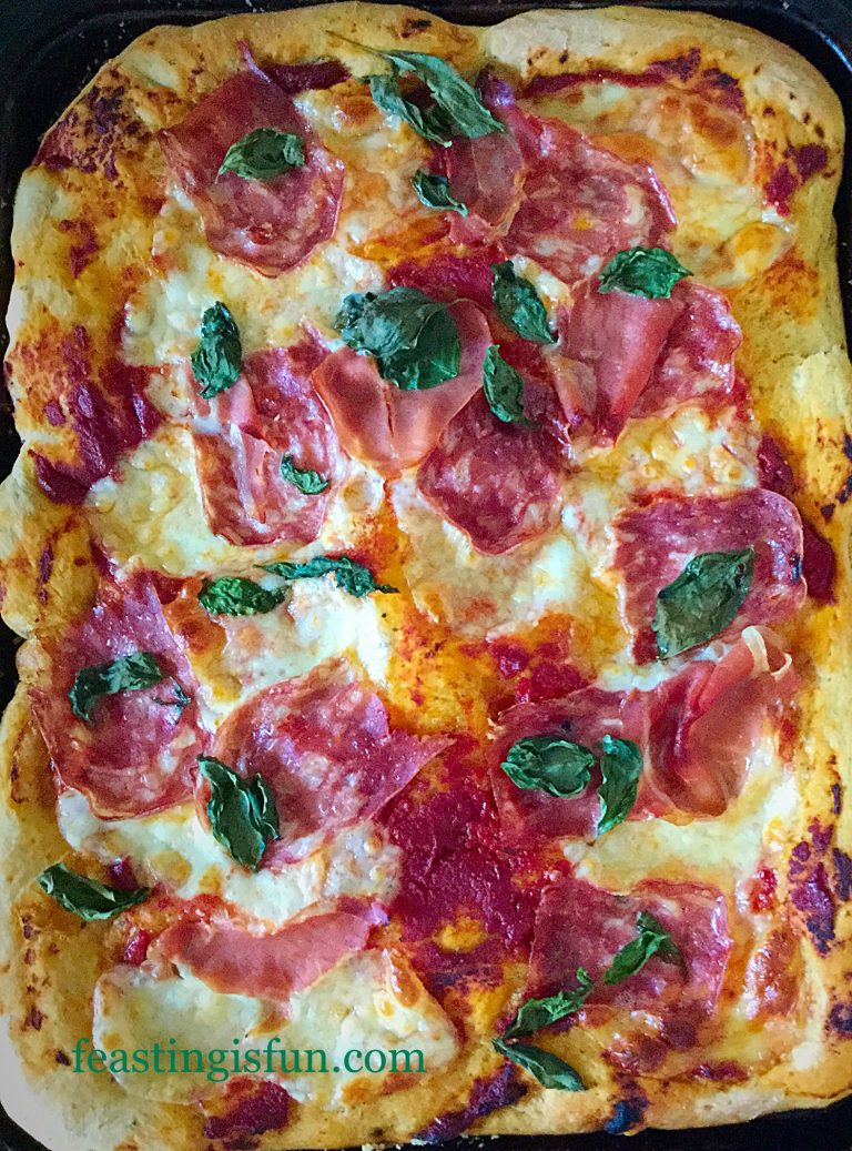 Sun Dried Tomato Bread Pizza Feasting Is Fun