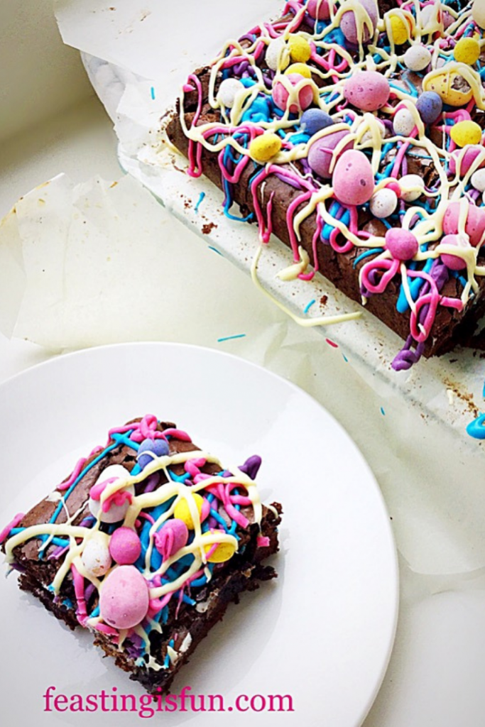 FF Colourful Easter Brownies 