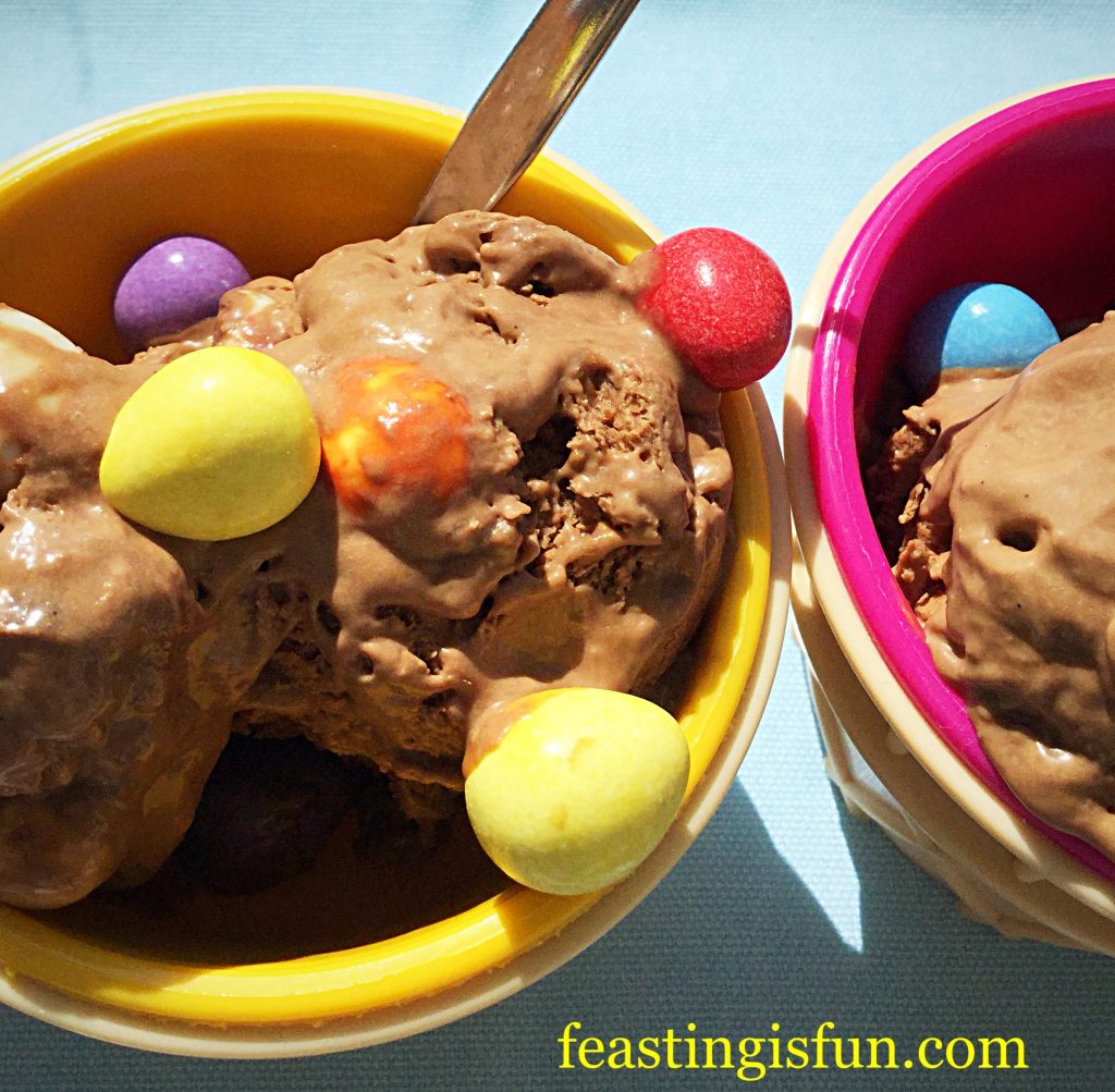 FF Smarties Chocolate Mini Egg Ice Cream