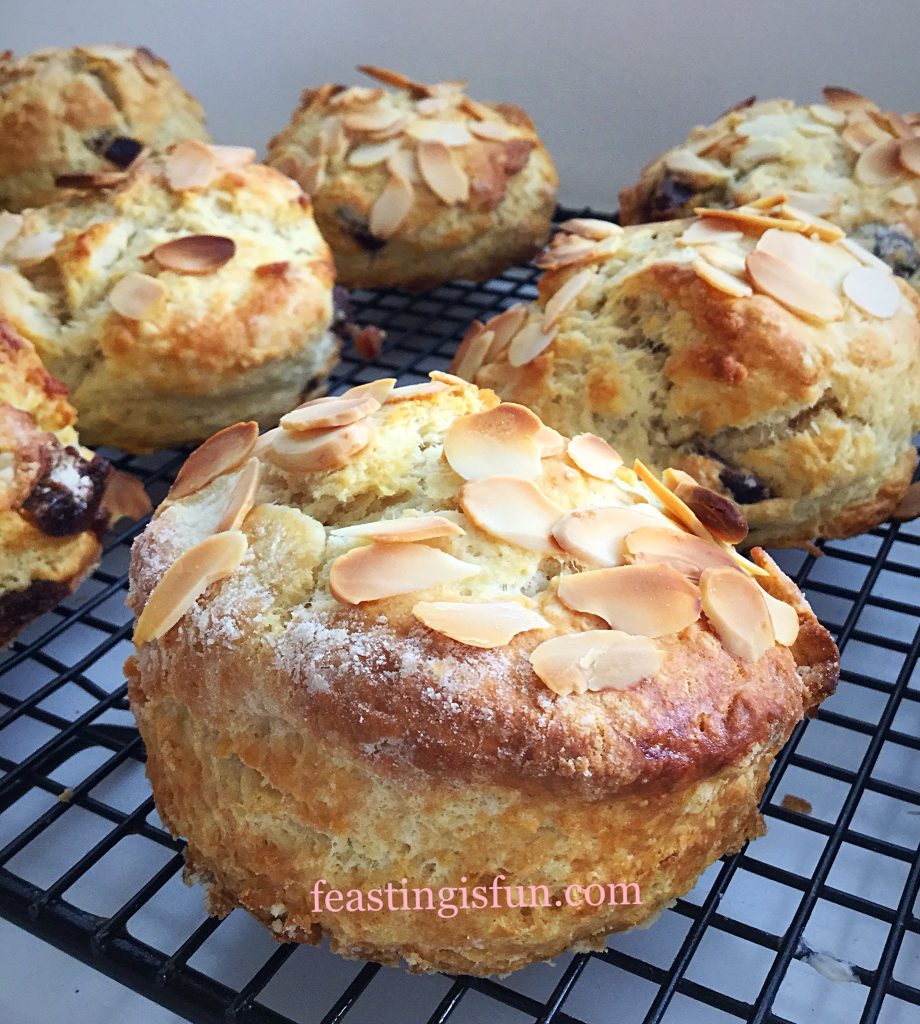 FF Almond Topped Cherry Scones 