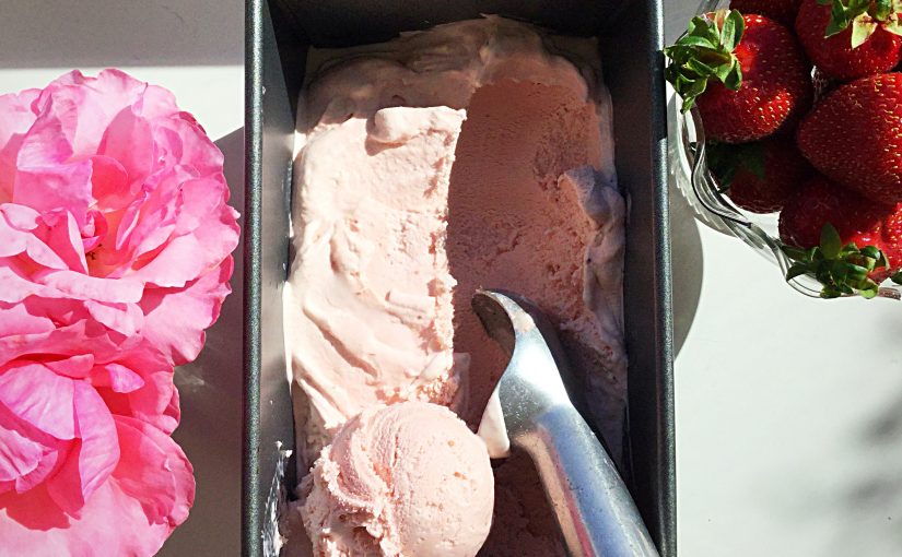 FF Strawberry Rose Ice Cream