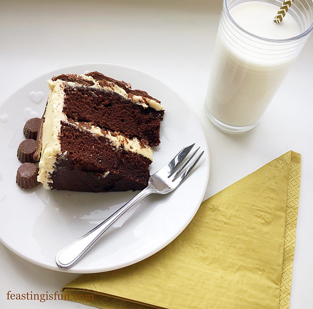 FF Chocolate Peanut Butter Drip Cake 