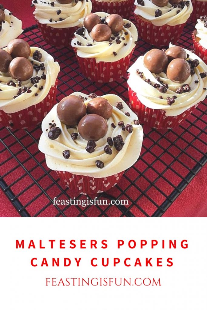 FF Maltesers Popping Candy Cupcakes 