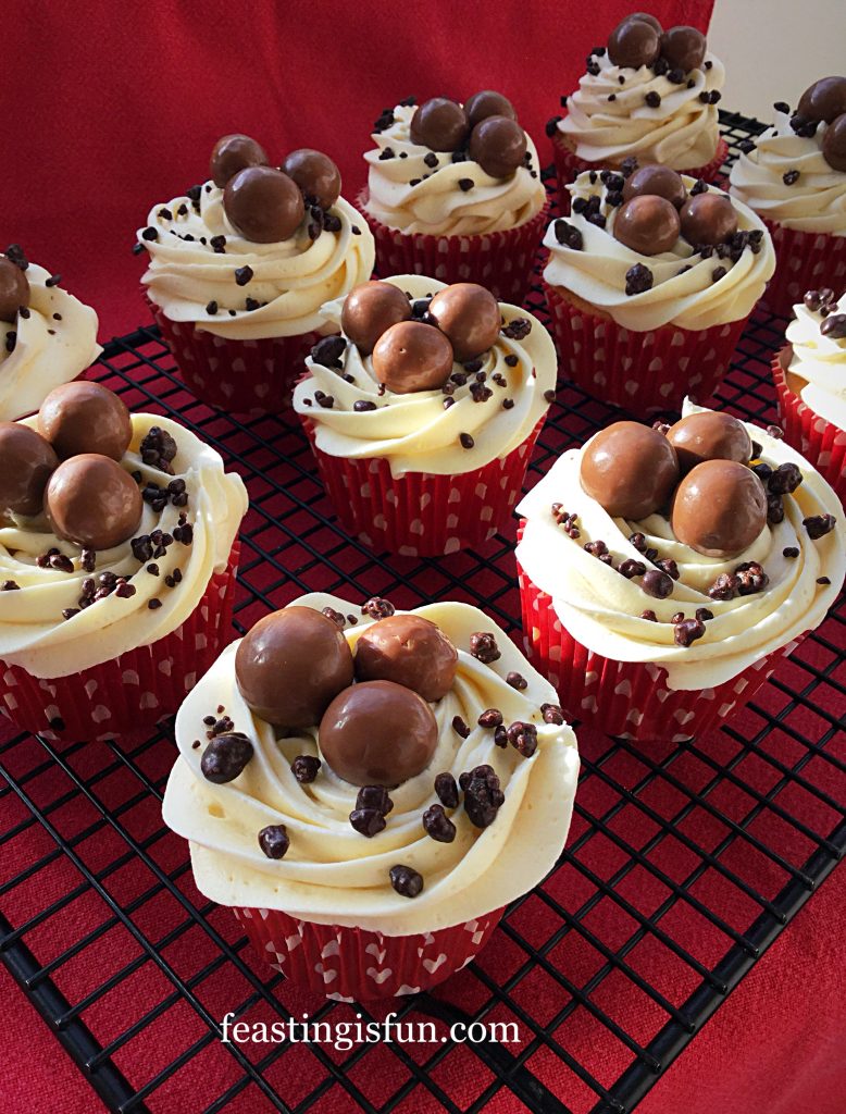 FF Maltesers Popping Candy Cupcakes