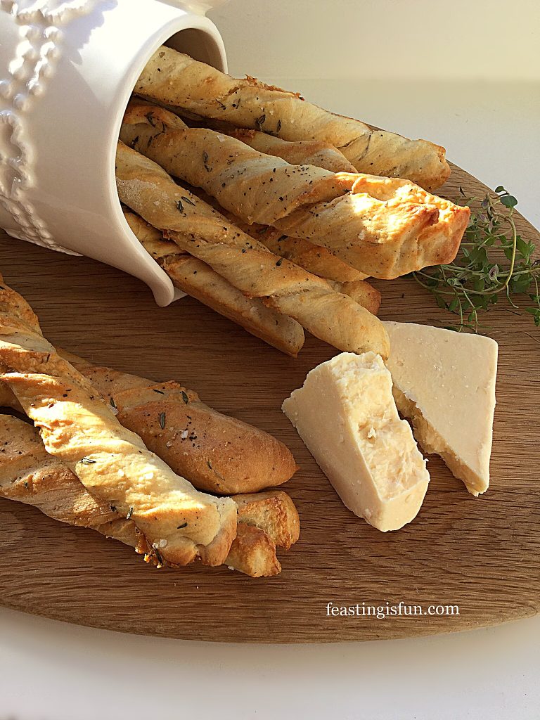 FF Cheddar Cheese Thyme Soft Breadsticks