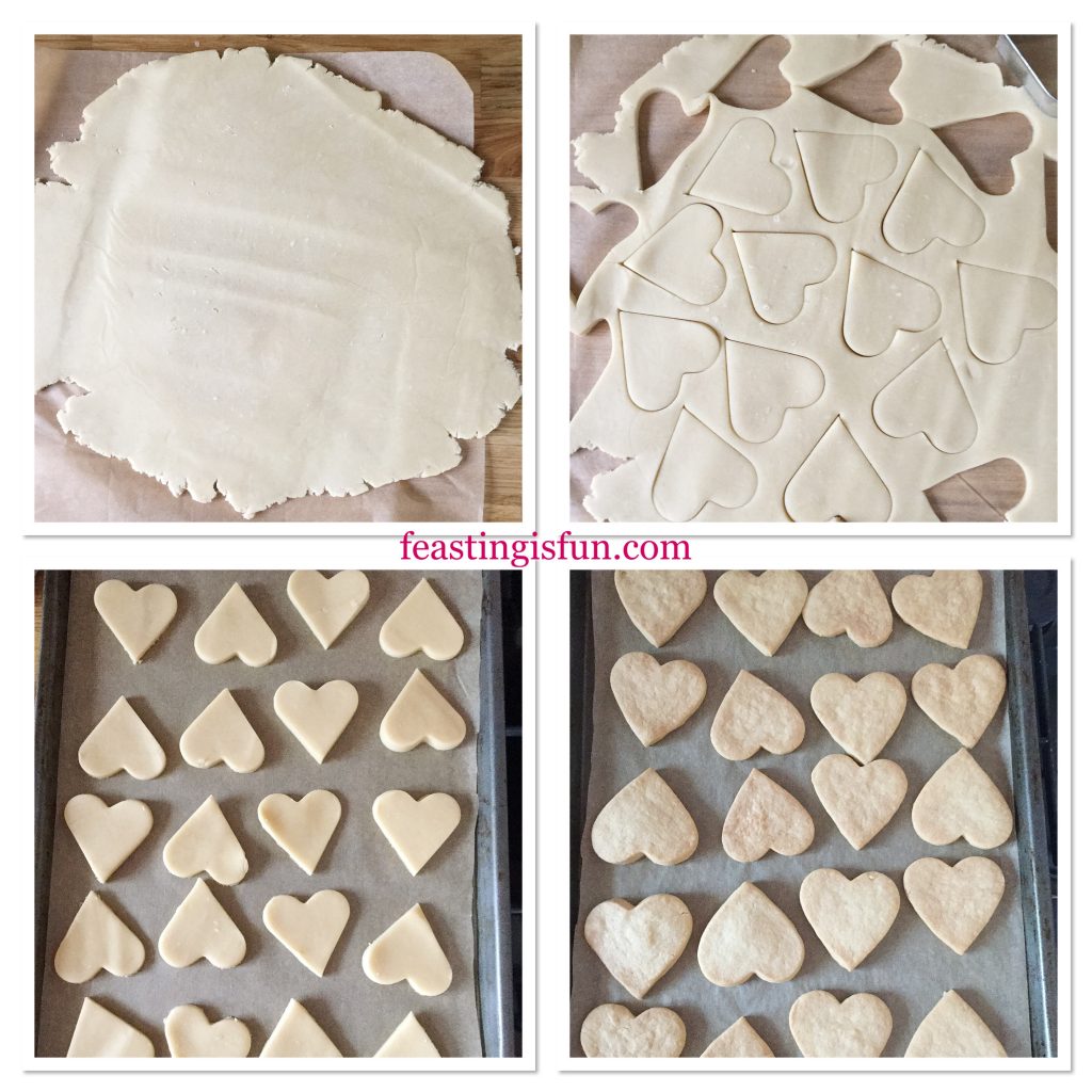 FF Chocolate Dipped Shortbread Heart Cookies 
