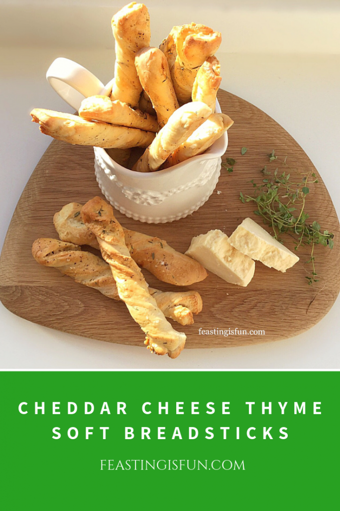 FF Cheddar Cheese Thyme Soft Breadsticks 