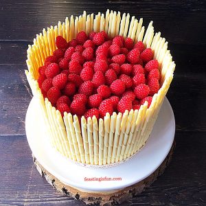 Raspberry Lemon Celebration Layer Cake