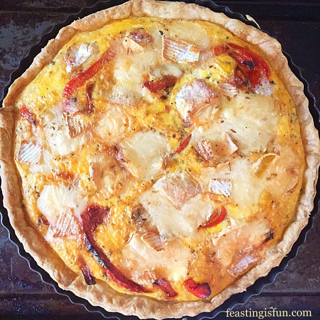 FF Wigmore Cheese Red Pepper Tart 