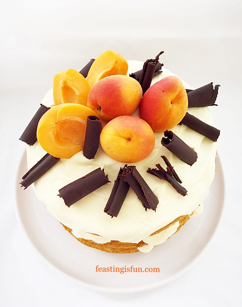 FF Apricot White Chocolate Triple Sponge Cake
