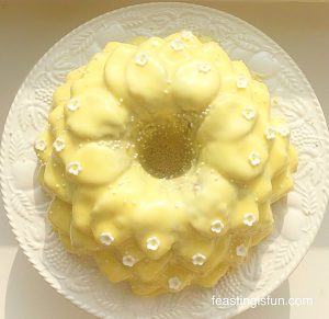 FF Lemon Blueberry Bundt Cake