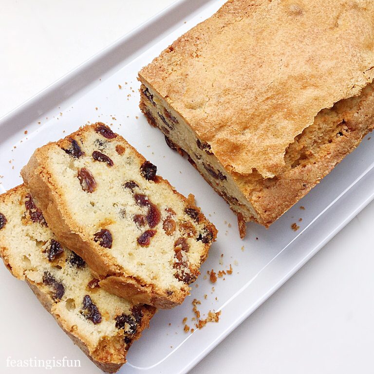 Mixed Fruit Loaf Cake - Feasting Is Fun